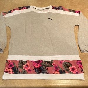 Women’s Victoria’s Secret pink sweatshirt, size medium